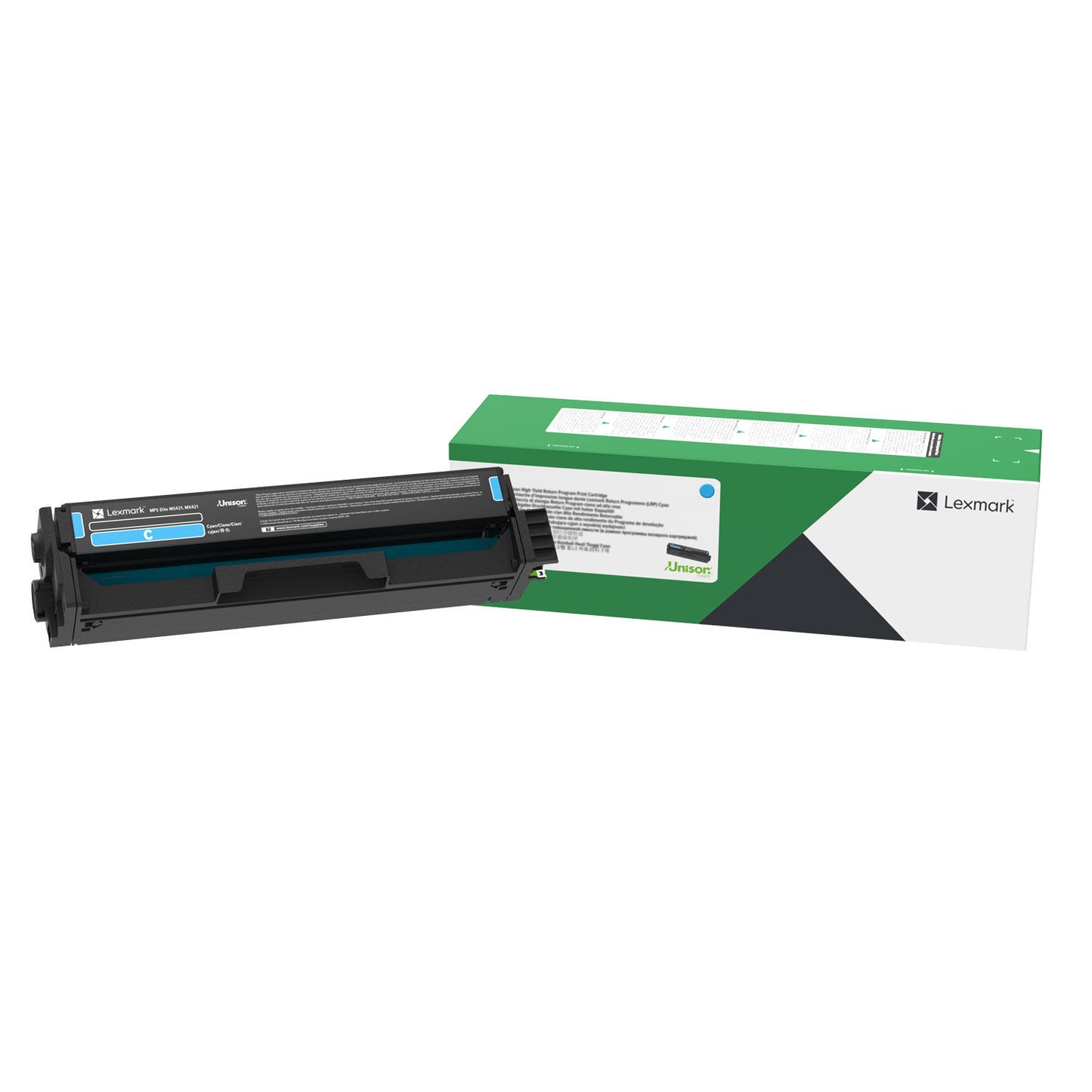 OEM Lexmark C330H20 Cyan High Yield Toner Cartridge for C3326, MC3326 [2,500 Pages]