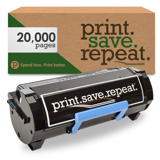 Print.Save.Repeat. Dell 9GG2G Extra High Yield Remanufactured Toner Cartridge for B3460 [20,000 Pages]