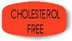 Cholesterol Free Label | Roll of 1,000