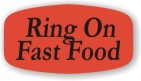 Ring on Fast Food Label | Roll of 1,000