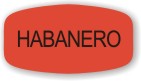 Habanero  Label | Roll of 1,000