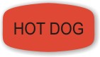 Hot Dog   Label | Roll of 1,000