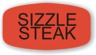 Sizzle Steak   Label | Roll of 1,000