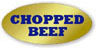 Chopped Beef Label | Roll of 500