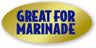Great for Marinade Label | Roll of 500