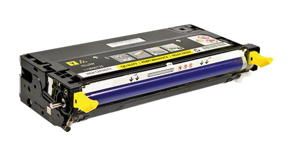 Dell H515C Yellow High Yield Remanufactured Toner Cartridge [9,000 Pages]