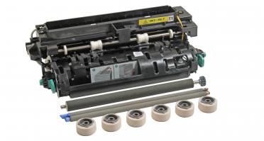 Lexmark 40X4724 Maintenance Kit with Remanufactured Fuser Assembly and OEM Rollers for T65x, X65x, 110v - Exchange Program