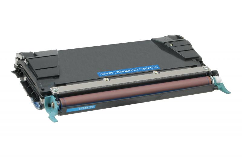 Lexmark C5240CH Cyan High Yield Remanufactured Toner Cartridge [5,000 Pages]