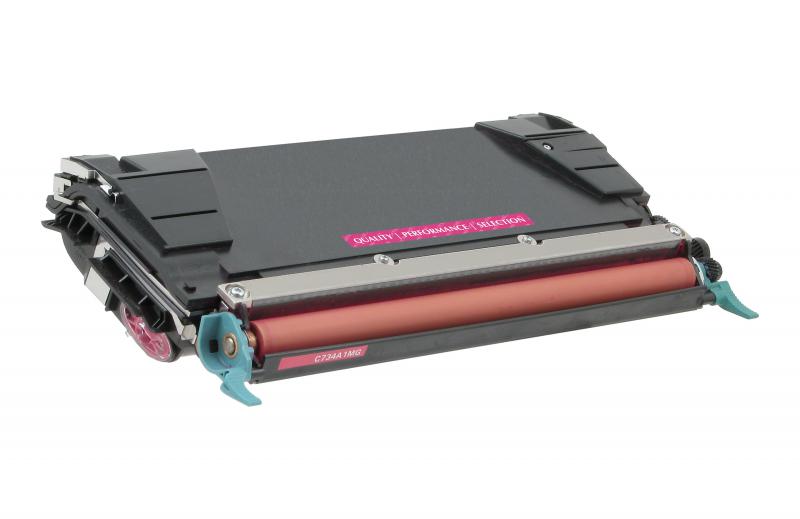 Lexmark C5240MH Magenta High Yield Remanufactured Toner Cartridge [5,000 Pages]