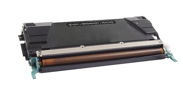 Lexmark C736H1KG Black High Yield Remanufactured Toner Cartridge [12,000 Pages]
