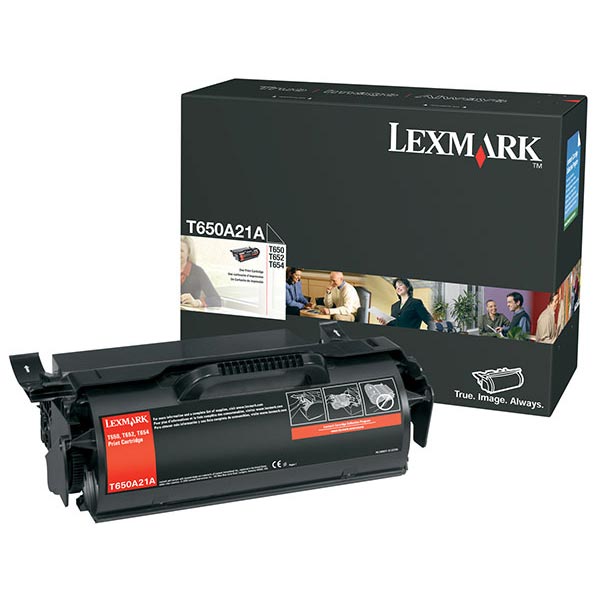 OEM Lexmark T650A21A Toner Cartridge for T650, T652, T654, T656 [7,000 Pages]