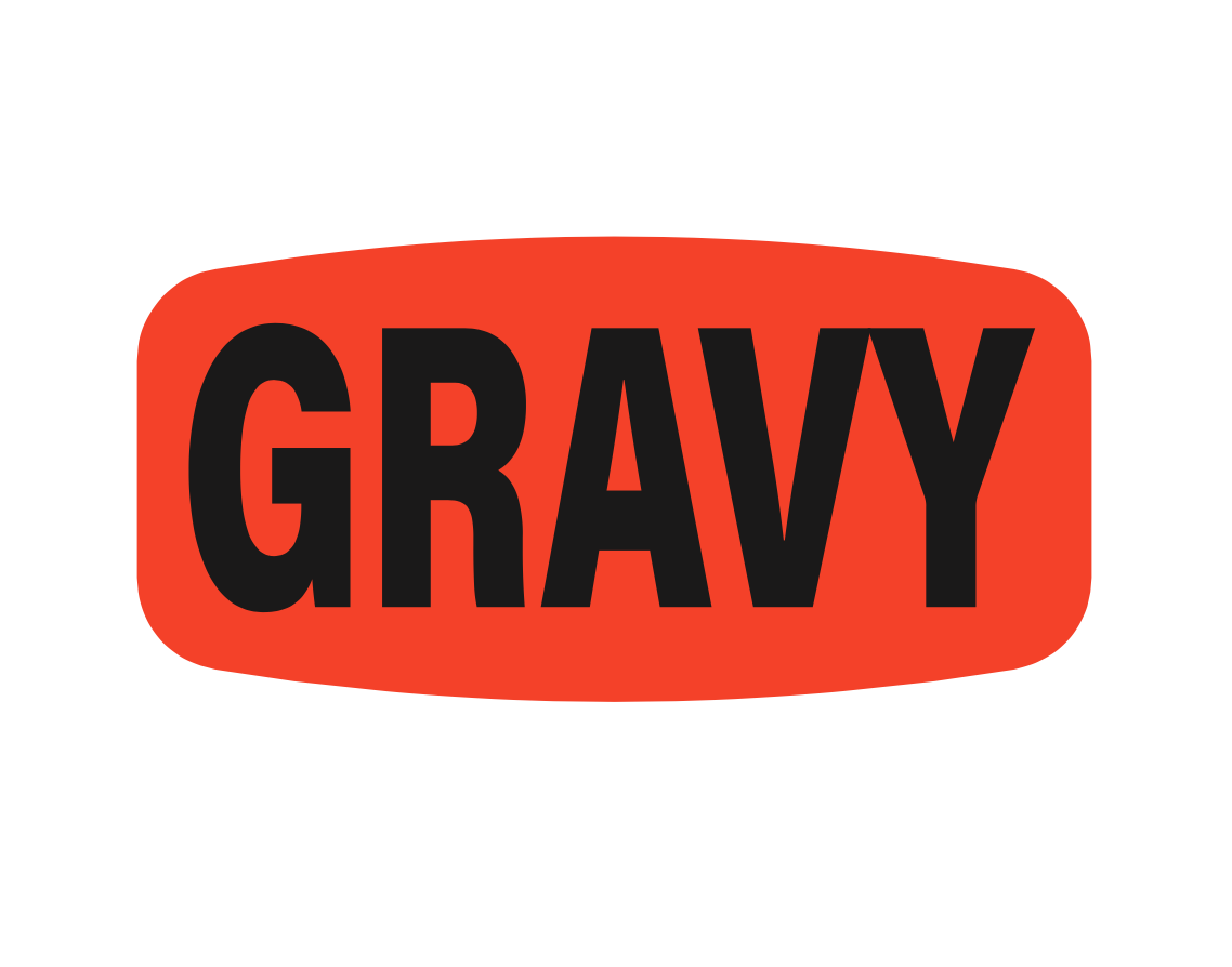 Gravy Label | Roll of 1,000