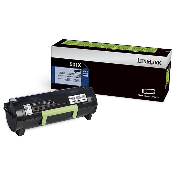 OEM Lexmark 501X Extra High Yield Toner Cartridge for MS410, MS415, MS510, MS610 [10,000 Pages]