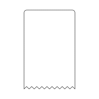 70mm x 43m Bizerba Scale Labels | Continuous Roll | 12 Pack