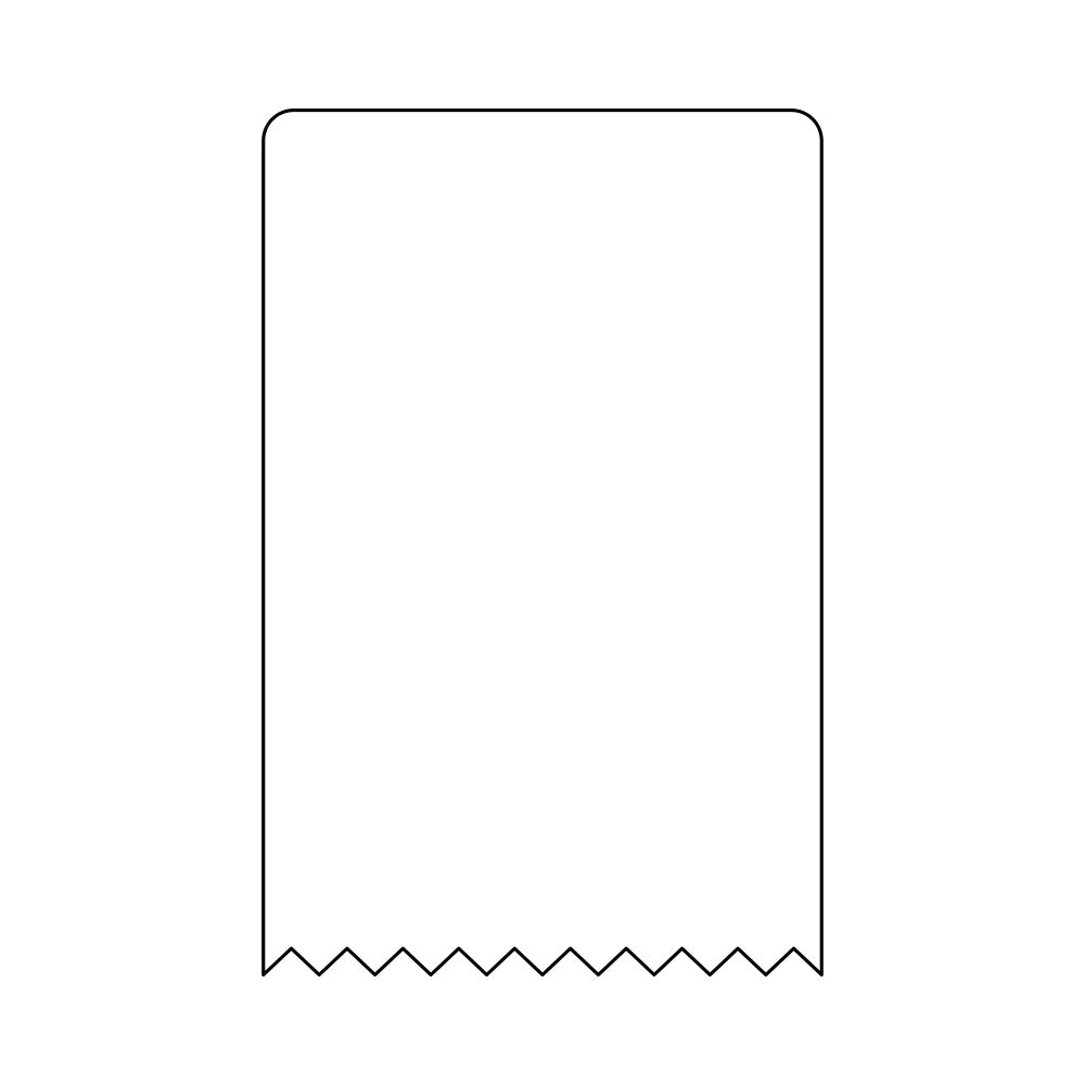 70mm x 65m Bizerba Scale Labels | Linerless | Continuous Roll | 30 Pack