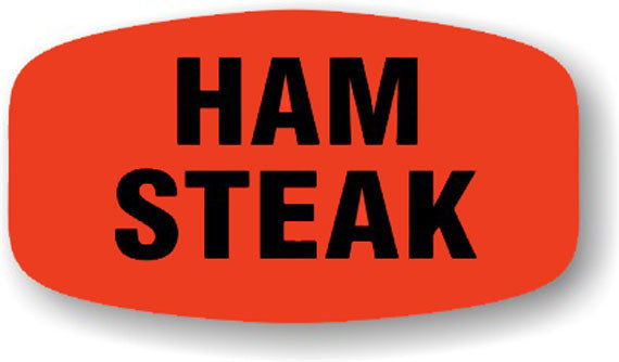 Ham Steak  Label | Roll of 1,000