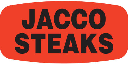 Jacco Steaks  Label | Roll of 1,000