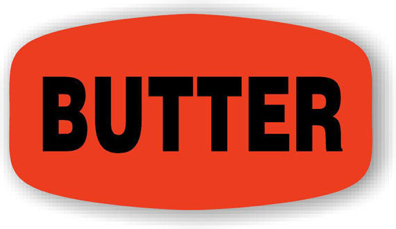 Butter  Label | Roll of 1,000