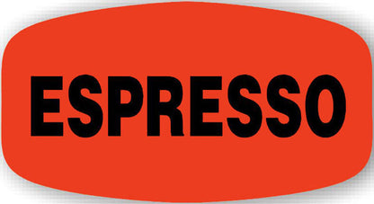 Espresso  Label | Roll of 1,000