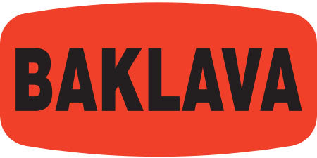 Baklava  Label | Roll of 1,000