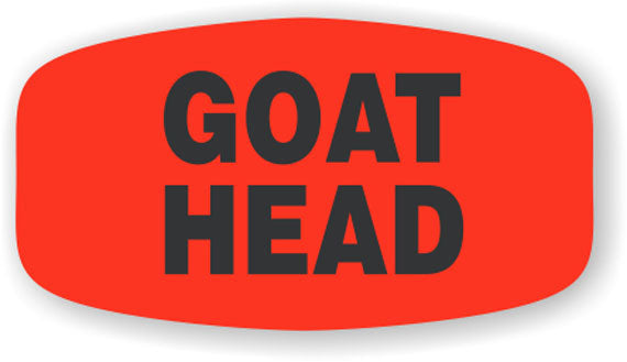 Goat Head  Label | Roll of 1,000