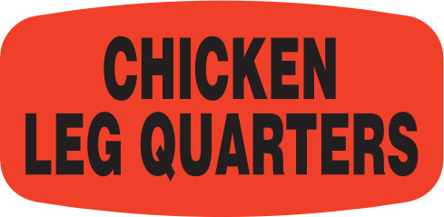 Chicken Leg Quarters  Label | Roll of 1,000