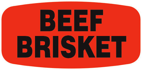 Beef Brisket Label | Roll of 1,000