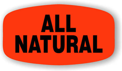 All Natural   Label | Roll of 1,000