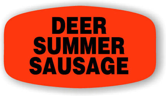 Deer Summer Sausage  Label | Roll of 1,000