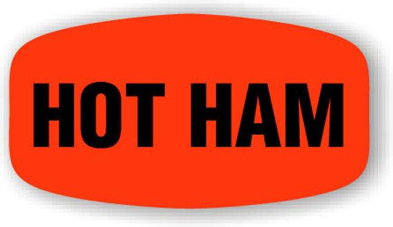 Hot Ham   Label | Roll of 1,000