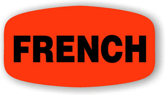 French  Label | Roll of 1,000
