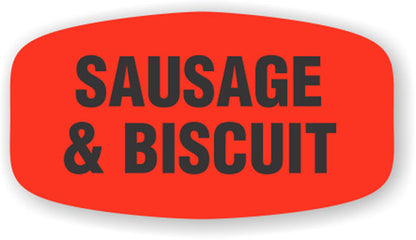 Sausage & Biscuit Label | Roll of 1,000