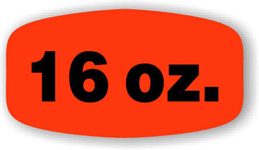 16 oz Label | Roll of 1,000