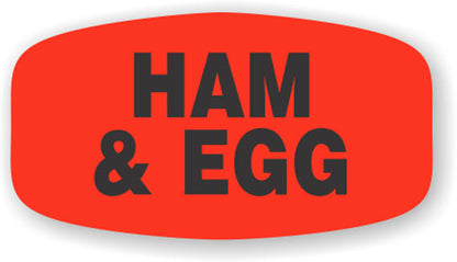 Ham & Egg  Label | Roll of 1,000