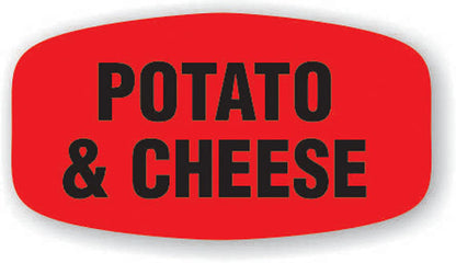 Potato & Cheese Label | Roll of 1,000