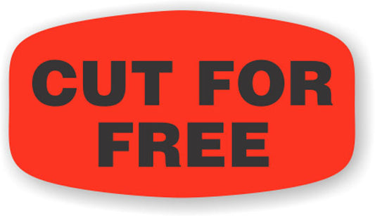 Cut for Free Label | Roll of 1,000