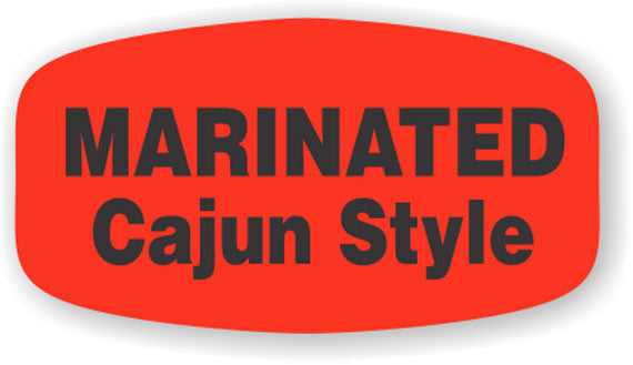 Marinated Cajun Style  Label | Roll of 1,000