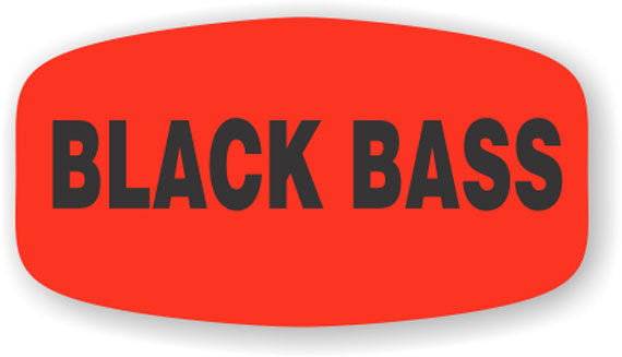 Black Bass  Label | Roll of 1,000