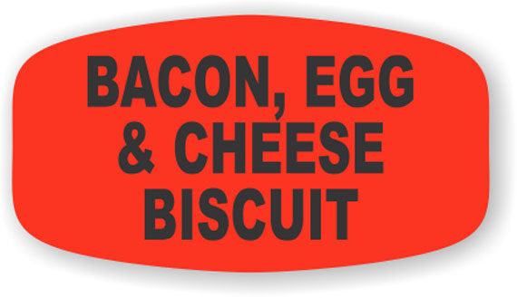 Bacon, Egg & Cheese Biscuit  Label | Roll of 1,000