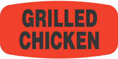 Grilled Chicken   Label | Roll of 1,000