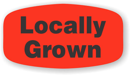 Locally Grown  Label | Roll of 1,000