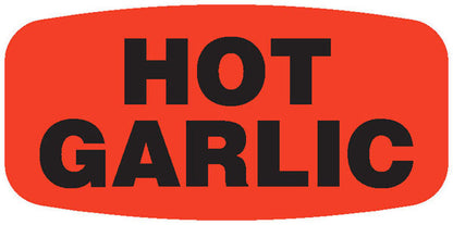 Hot Garlic  Label | Roll of 1,000