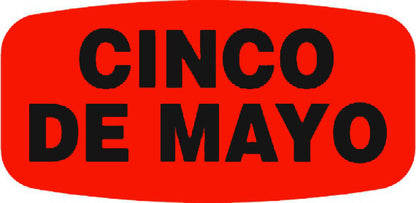 5th of May / Cinco De Mayo Label | Roll of 1,000