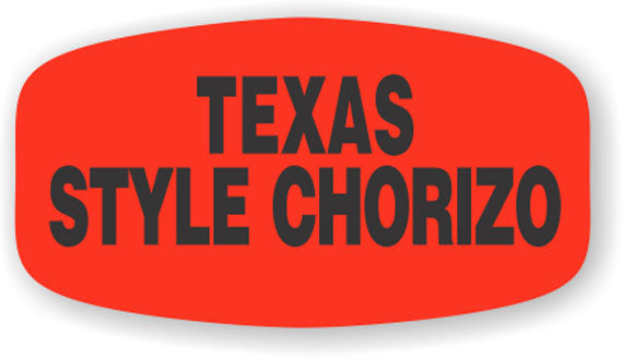 Texas Style Chorizo Label | Roll of 1,000
