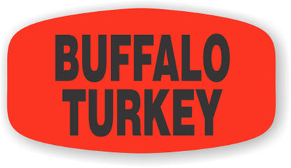 Buffalo Turkey Label | Roll of 1,000