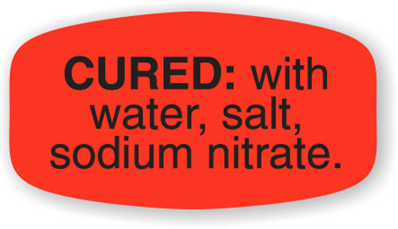 Cured with water, salt, sodium nitrate Label | Roll of 1,000