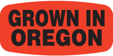 Grown in Oregon Label | Roll of 1,000