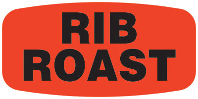 Rib Roast Label | Roll of 1,000