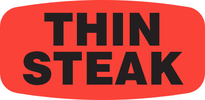 Thin Steak Label | Roll of 1,000