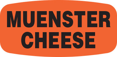 Muenster Cheese Label | Roll of 1,000